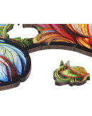 Деревянный пазл Unidragon Драгоценный Кролик (36 x 37 см, 309 дет.)