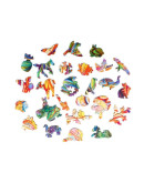 Деревянный пазл Unidragon Драгоценный Кролик (36 x 37 см, 309 дет.)