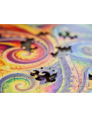 Деревянный пазл Unidragon Мандала Спирального Воплощения (33 x 33 см, 350 дет.)