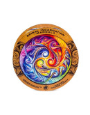 Деревянный пазл Unidragon Мандала Спирального Воплощения (33 x 33 см, 350 дет.)