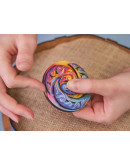 Деревянный пазл Unidragon Мандала Спирального Воплощения (33 x 33 см, 350 дет.)