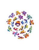 Деревянный пазл Unidragon Мандала Спирального Воплощения (33 x 33 см, 350 дет.)