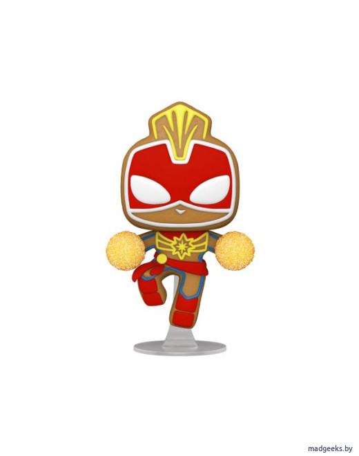 Фигурка Funko POP! Bobble: Marvel праздники: Пряничный Человечек Капитан Марвел (936) 50661