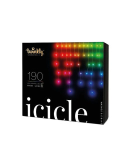 Smart-гирлянда бахрома Twinkly Icicle - 190 шт.(5 м) RGB + BT + Wi-Fi