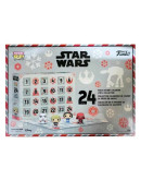Рождественский календарь Funko Advent Calendar Star Wars Holiday 2022 (Pkt POP) 24 фигурки 62090