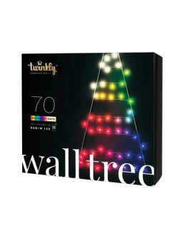 Smart-гирлянда Twinkly LED WALL Tree 2D на стену