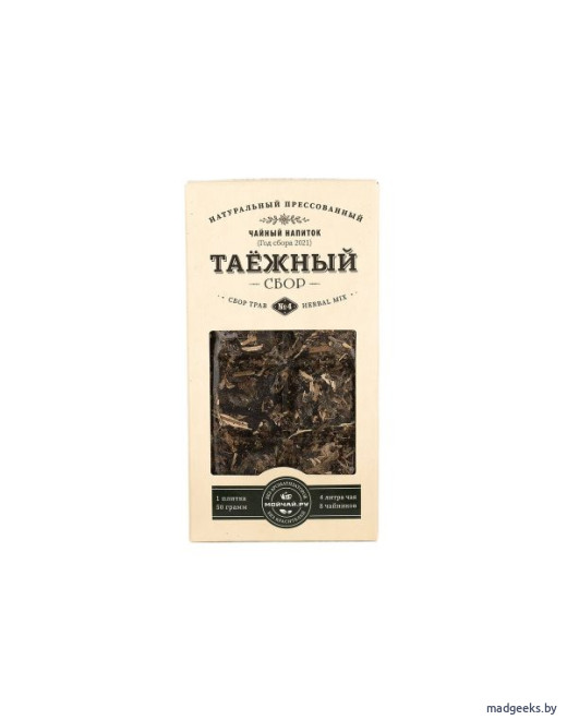 Травяной сбор прессованный Мой чай «Таёжный», 50 г