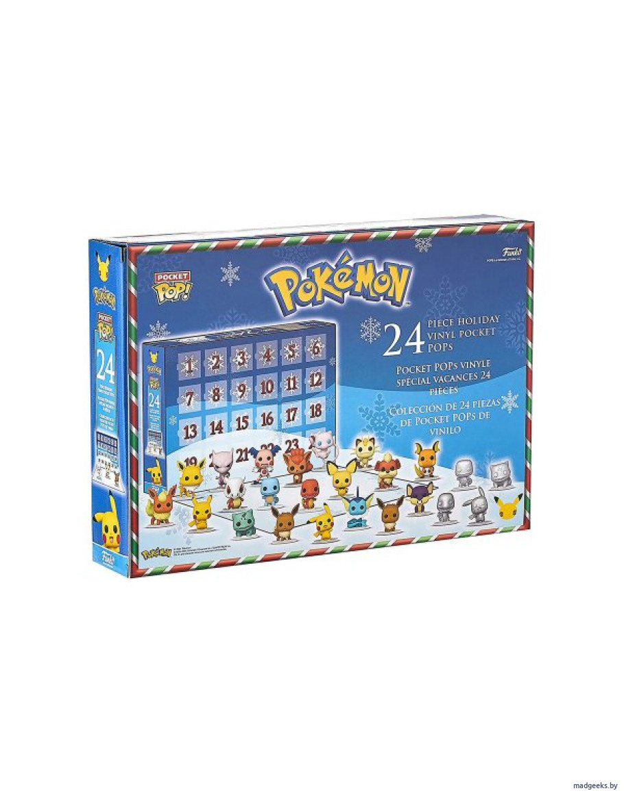 Рождественский календарь Funko Advent Calendar Pokemon 2021 (Pkt POP