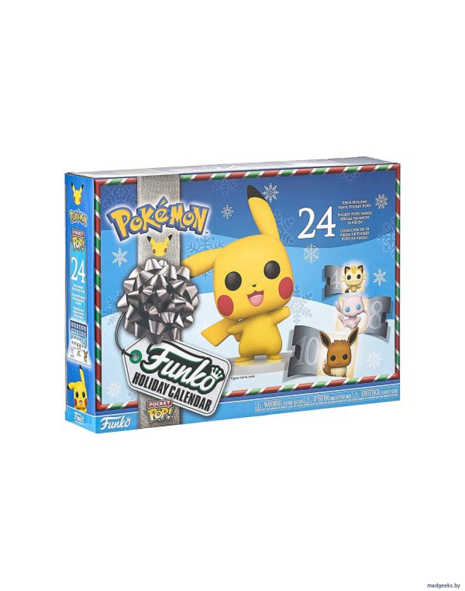 Рождественский календарь Funko Advent Calendar Pokemon 2021 (Pkt POP