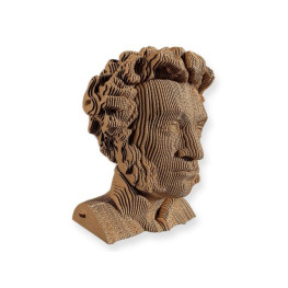 3D-конструктор из картона QBRIX Александр Пушкин