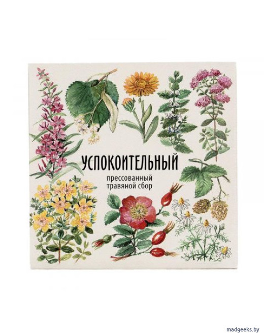 Травяной сбор прессованный «Успокоительный», 80 г