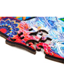 Деревянный пазл Unidragon Серьезная панда (18 × 24 см, 110 дет.)