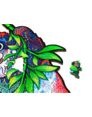 Деревянный пазл Unidragon Серьезная панда (18 × 24 см, 110 дет.)