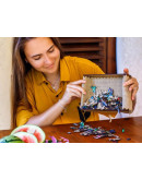 Деревянный пазл Unidragon Серьезная панда (18 × 24 см, 110 дет.)