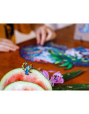 Деревянный пазл Unidragon Серьезная панда (18 × 24 см, 110 дет.)