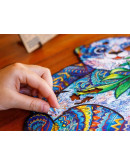 Деревянный пазл Unidragon Серьезная панда (18 × 24 см, 110 дет.)