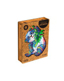 Деревянный пазл Unidragon Серьезная панда (31 × 41 см, 318 дет.) Деревянный пазл Unidragon Серьезная панда (31 × 41 см, 318 дет.)