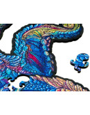 Деревянный пазл Unidragon Магнетический осьминог (40 x 34 см, 300 дет.)