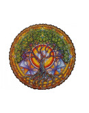 Пазлы: Деревянный пазл Unidragon Мандала Дерево жизни (25 x 25 см, 200 дет.) Деревянный пазл Unidragon Мандала Дерево жизни (25 x 25 см, 200 дет.)