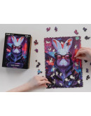Деревянный пазл Unidragon Кибер Кролик (31 x 23 см, 250 дет.) Деревянный пазл Unidragon Кибер Кролик (31 x 23 см, 250 дет.)