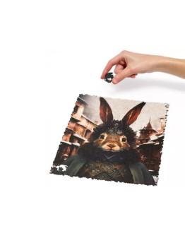 Деревянный пазл Unidragon Граф Кролик (31 x 23 см, 250 дет.)