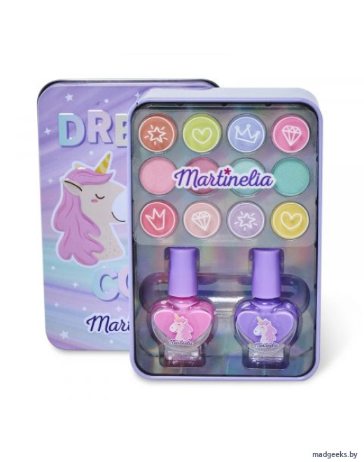 Набор косметики в жестяной коробке Martinelia Unicorn Dreams 24160