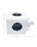 Разветвитель RocketSocket Cube Original (4 Euro 16A, 3 USB, с блоком 5В/3.0А) Разветвитель RocketSocket Cube Original (4 Euro 16A, 3 USB, с блоком 5В/3.0А)