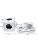 Удлинитель RocketSocket Cube Extended (5 евророзеток, 16A, кабель 1,5м) Удлинитель RocketSocket Cube Extended (5 евророзеток, 16A, кабель 1,5м)