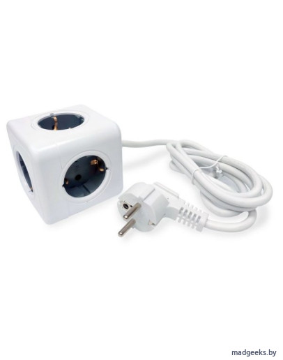 Аксессуары для дома: Удлинитель RocketSocket Cube Extended (5 евророзеток, 16A, кабель 1,5м) Удлинитель RocketSocket Cube Extended (5 евророзеток, 16A, кабель 1,5м)