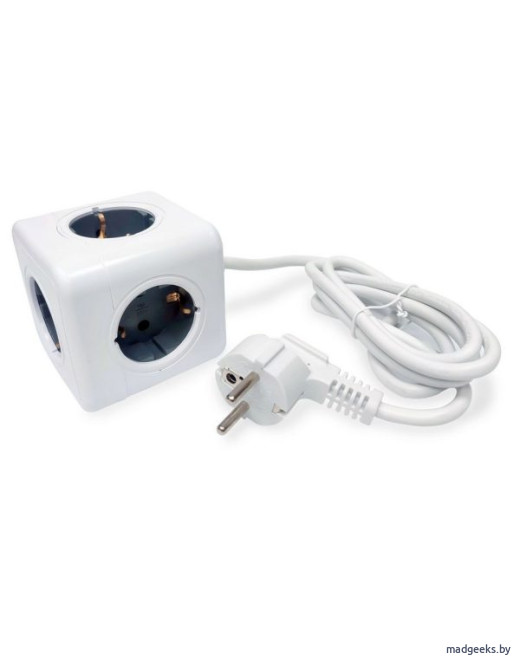 Удлинитель RocketSocket Cube Extended (5 евророзеток, 16A, кабель 1,5м)