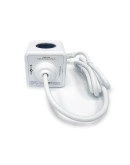 Удлинитель RocketSocket Cube Extended (4 евророзетки 16A, 2 USB A, с блоком 5В/2.1А, кабель 1,5м)