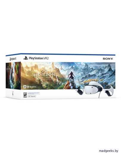 Игровые приставки: Шлем Sony Playstation VR 2 + Horizon Call of the mountain Шлем Sony Playstation VR 2 + Horizon Call of the mountain