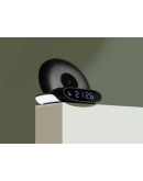 Настольные часы с беспроводной зарядкой Rombica Chronos