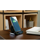 Настольные часы с беспроводной зарядкой Rombica Chronos