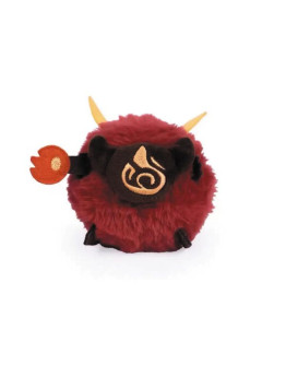 Плюшевая игрушка-брелок Hilichurl Mini Plush Toy Pyro