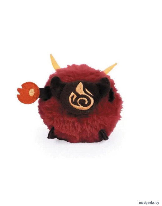 Плюшевая игрушка-брелок Hilichurl Mini Plush Toy Pyro