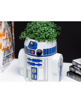 Керамический горшок для растений и ручек Paladone R2D2 HOME PP9497SW