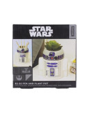 Керамический горшок для растений и ручек Paladone R2D2 HOME PP9497SW Керамический горшок для растений и ручек Paladone R2D2 HOME PP9497SW
