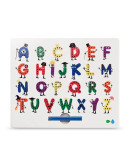 Планшет для рисования магнитами Магборд Алфавит English