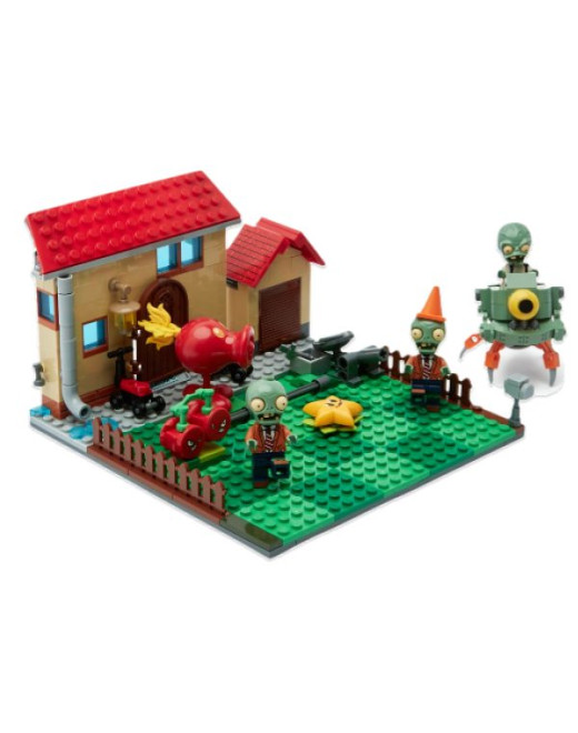 Конструктор GUDI Plants vs Zombies Задний Дворик