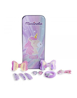 Набор аксессуаров в жестяной банке Martinelia Little Unicorn 80085