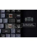 Беспроводная механическая ультратонкая клавиатура QMK Keychron K3 Pro, 84 клавиши, RGB-подсветка