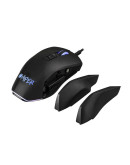 Игровая мышь HIPER Quantum QM-2 Black USB