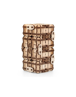 Деревянный 3D-конструктор-головоломка Eco Wood Art Метаморфик Змея