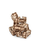 Деревянный 3D-конструктор-головоломка Eco Wood Art Метаморфик Змея