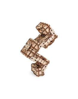 Деревянный 3D-конструктор-головоломка Eco Wood Art Метаморфик Змея