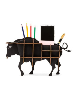 Сборная модель Eco Wood Art Design Настольный органайзер Бык