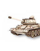 Деревянный 3D-конструктор Eco Wood Art Танк Т-34