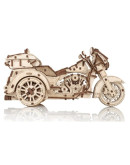 Деревянный 3D-конструктор Eco Wood Art Мотоцикл Трайк