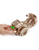 Деревянный 3D-конструктор Eco Wood Art Мотоцикл Трайк